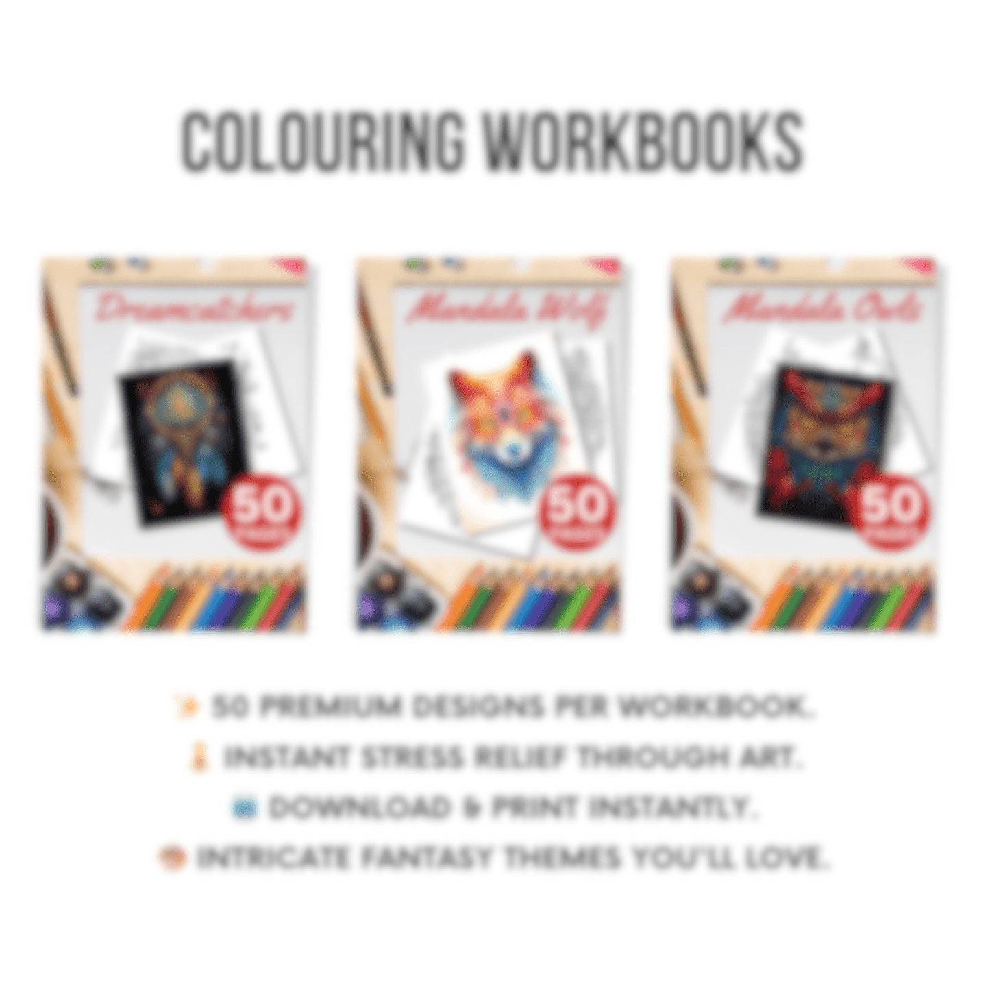 Colouring Workbooks COMING SOON - Digital Dad XP