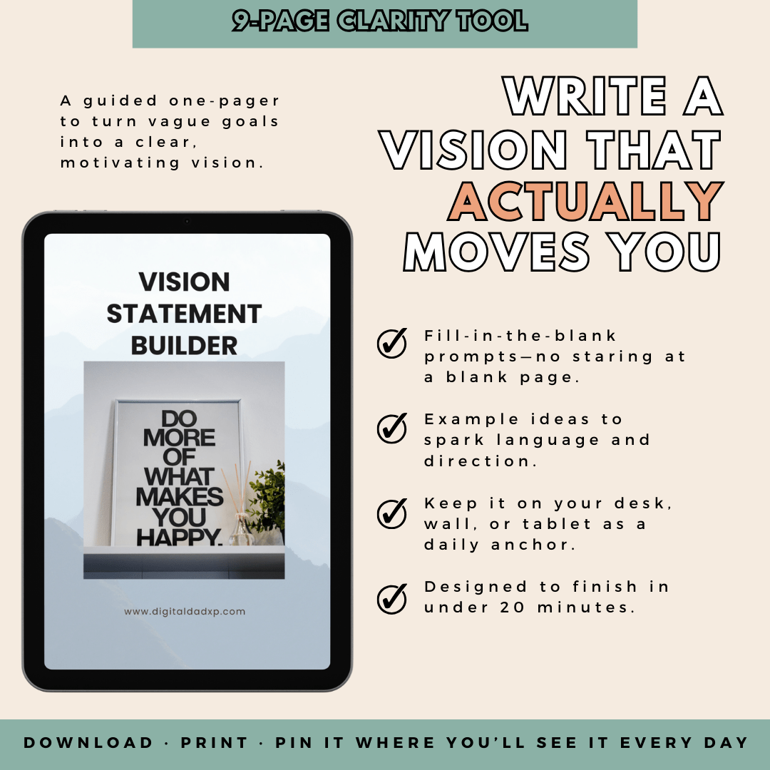 Personal Growth Starter Bundle (Part 1) - Digital Dad XP