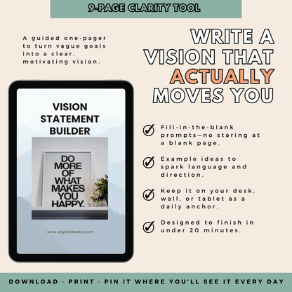 Personal Growth Starter Bundle (Part 1) - Digital Dad XP