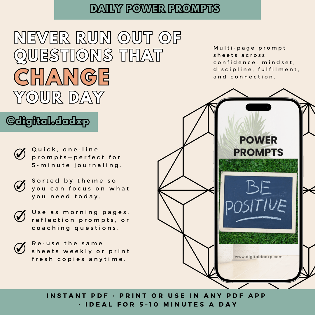 Personal Growth Starter Bundle (Part 1) - Digital Dad XP