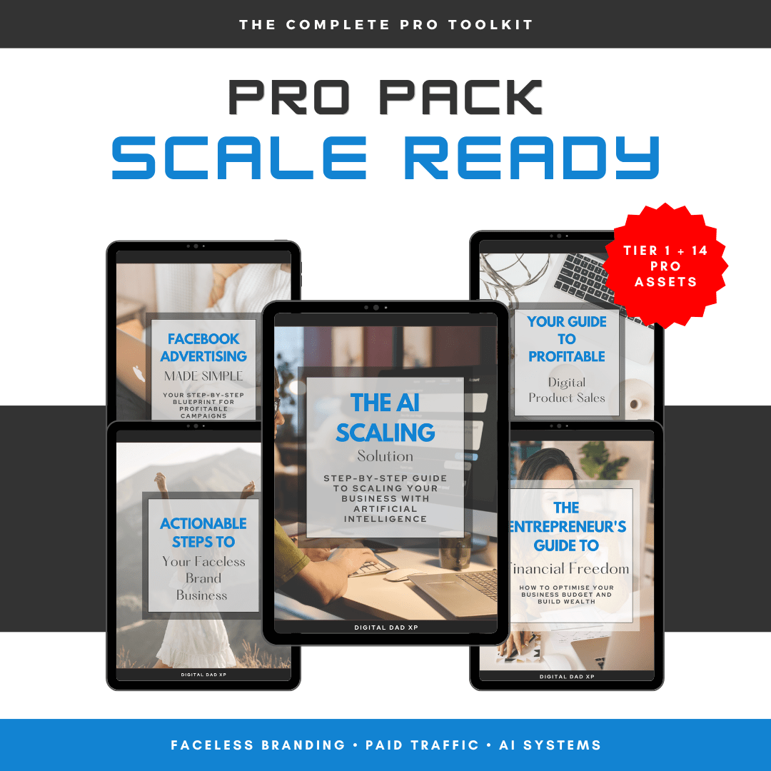 Upgrade to Pro Pack - Digital Dad XP
